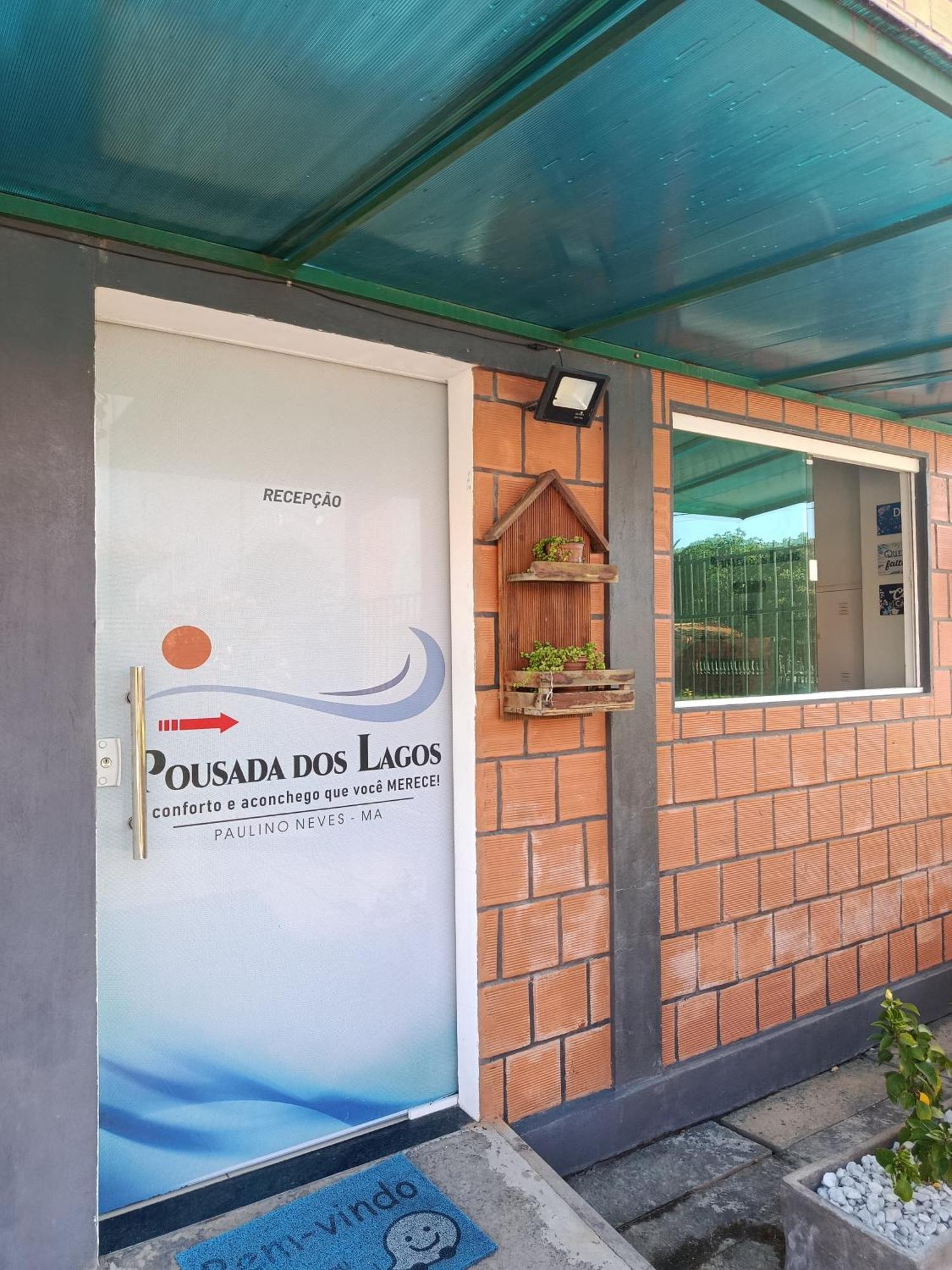 Pousada Dos Lagos Paulino Neves Exteriör bild